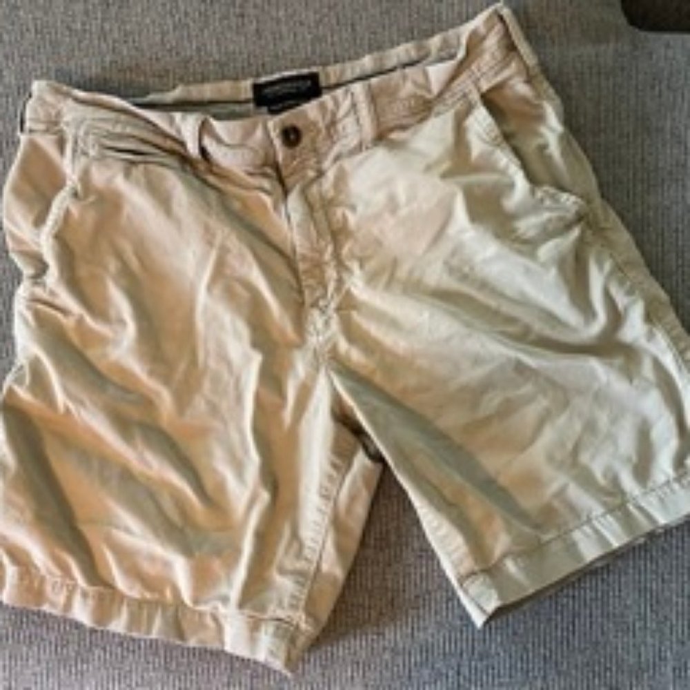 American Eagle 34 Waist Beige - Next Level Flex Slim Khaki